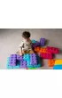 Klocki konstrukcyjne dla najm�odszych Klocki Budowlane Ceg�y 33el pastel