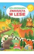 Kolorowanka. Zwierz�ta w lesie