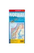 Norwegia road map 1:11000 000 laminat 2025