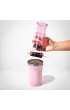 AeroPress Go Plus Zaparzacz do kawy z kubkiem termicznym r�owy