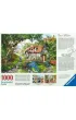 Puzzle 1000 el. Droga w�r�d wzg�rza kwiat�w Ravensburger