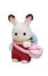 Sylvanian Dziecko  kr�lik�w z czekoladowymi uszkami