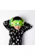 Puckator Pluszowa poduszka podr�na z opask� na oczy Relaxeazzz - Dinozaur