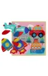 Puzzle Uk�adanka drewniana Pojazdy Bam Bam