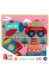 Puzzle Uk�adanka drewniana Pojazdy Bam Bam