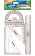 St. Majewski Zestaw geomentyczny 4 el. 20 cm 4 elementy