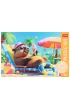 Puzzle 100 el. Relaks w stylu kapibary Trefl