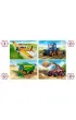 Puzzle maxi 4w1 - Maszyny rolnicze (8+12+15+20 el.) Castorland