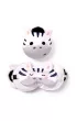 Puckator Pluszowa poduszka podr�na z opask� na oczy "Relaxeazzz" - Bali Zebra