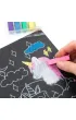 Derform Zestaw rysunkowy z pastelami Jednoro�ec 6 szt.