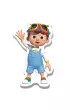 Puzzle Baby Classic 2+3+4+5 el. Cocomelon Trefl