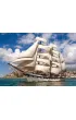 Puzzle 500 el. Wysoki statek odp�ywaj�cy z Harbour Castorland