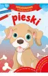 Pakiet dla przedszkolaka. Maluszkowe malowanie: Zabawki, Ptaki, Pieski, Owoce + Kredki Bambino