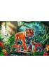 Puzzle 200 el. Tygrysie zwyczaje Trefl