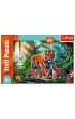 Puzzle 200 el. Tygrysie zwyczaje Trefl