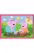 Puzzle 4w1 - Peppa uwielbia przygody (12+15+20+24 el.) Trefl