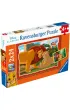 Puzzle dla dzieci 2x24 el. Kr�l Lew Ravensburger