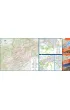 High Atlas Morocco trekking map 1:100 000 laminat 2024