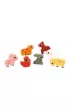 Puzzle drewniane 3D 7 el. Na farmie Janod