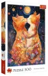 Puzzle 500 el. Poca�unek w �wietle ksi�yca Trefl