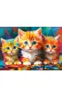 Puzzle 500 el. Three Little Hearts CherryPazzi