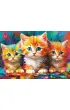 Puzzle 500 el. Three Little Hearts CherryPazzi