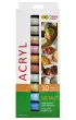 Happy Color Farby akrylowe metalik 12x12ml