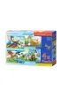 Puzzle maxi 4w1 - Mama i dzieci (8+12+15+20 el.) Castorland