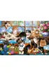Puzzle 500 el. Kocia rodzina Trefl