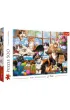 Puzzle 500 el. Kocia rodzina Trefl