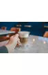 Vialli Design Zestaw szklanek z podwjn ciank do latte Amo 26421 2 x 250 ml