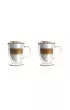 Vialli Design Zestaw szklanek z podwjn ciank do latte Amo 26421 2 x 250 ml