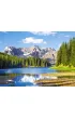 Puzzle 3000 el. W�ochy, Jezioro Misurina Castorland