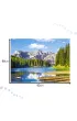 Puzzle 3000 el. W�ochy, Jezioro Misurina Castorland