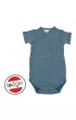 Lodger Body kopertowe niemowlce krtki rkaw baweniane niebieskie Ciumbelle Dragonfly rozm. 80