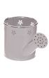 Metalowa konewka z kwiatowymi wyci�ciami 11cm