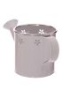 Metalowa konewka z kwiatowymi wyci�ciami 11cm