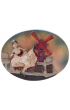 Owalne magnesy na lod�wk� z zabytkami Pary�a