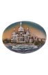 Owalne magnesy na lod�wk� z zabytkami Pary�a